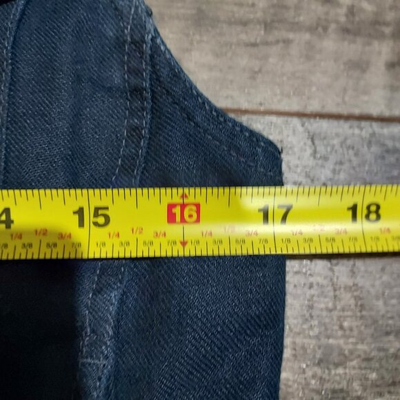 J Jill Linen Vest  Classic Short American Style Women XS Shank  Buttons - Picture 3 of 7